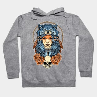 Wolf Girl Indiana Hoodie